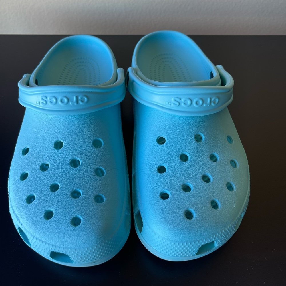 Blue Crocs